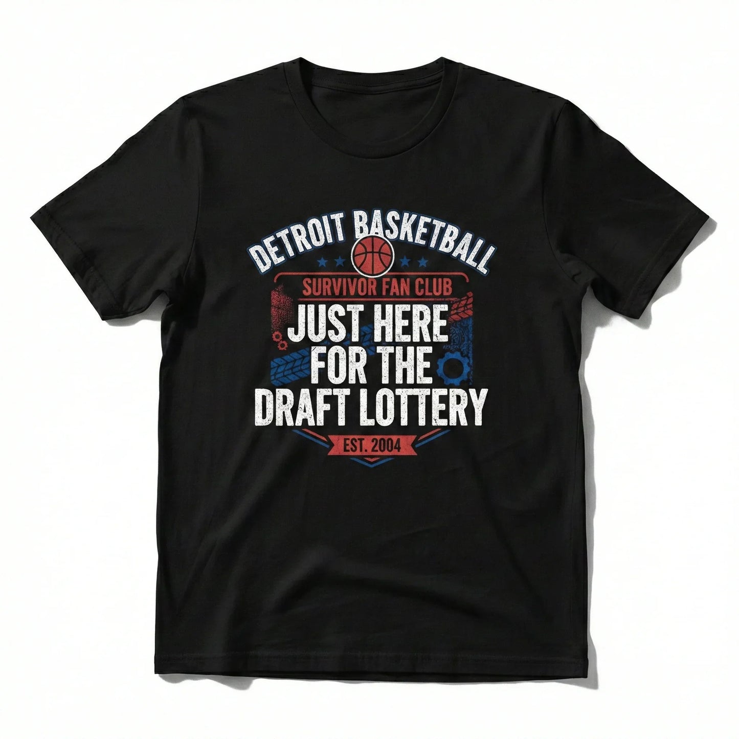 Funny Detroit Basketball Rebuild Survivor Fan Apparel - T-Shirt, Hoodie, Sweatshirt, Tank Top, Long Sleeve