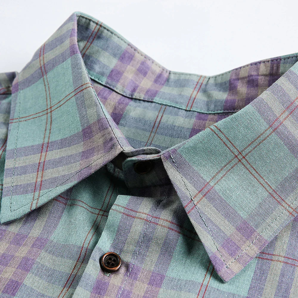 plaid shirt
