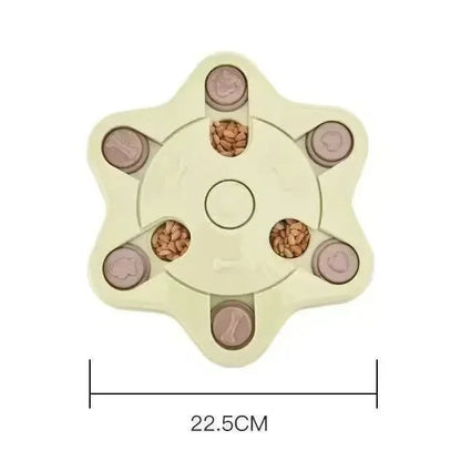 Dog Puzzle Toys Slow Feeder Interactive Increase Puppy IQ Food Dispenser Slowly Eating NonSlip Bowl Pet Cat Dogs Training Game