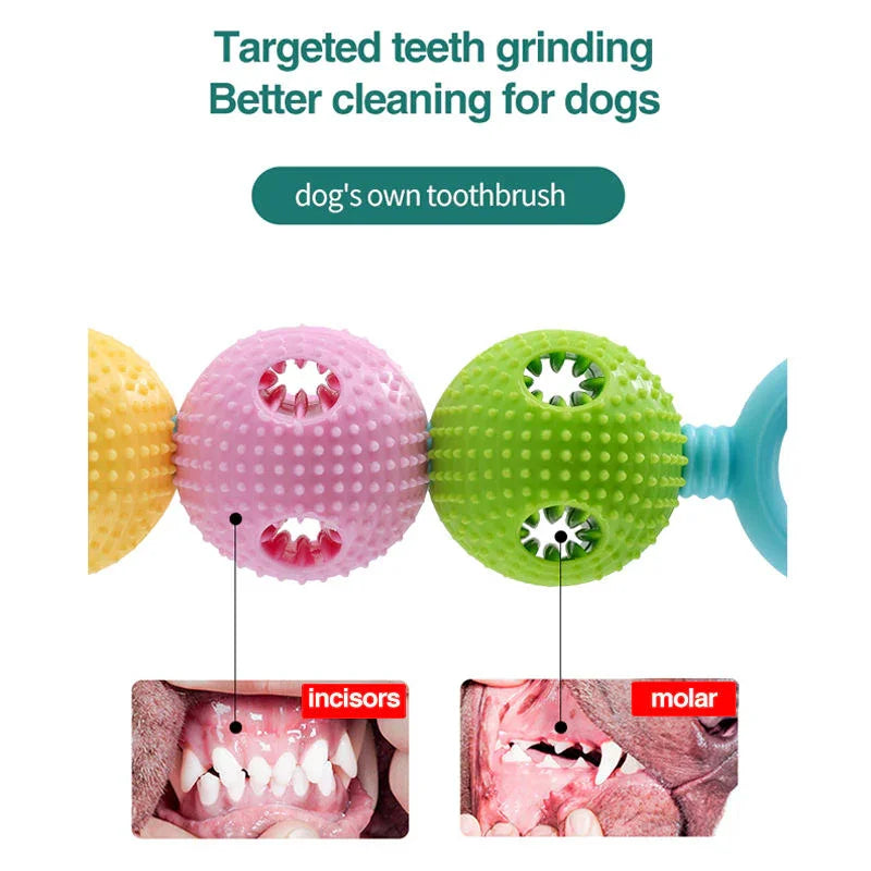 Pet Toys Dog Molar Stick Cat Chew Gum Candy Gourd Molar Teeth Cleaning TPR Toy Pet Supplies