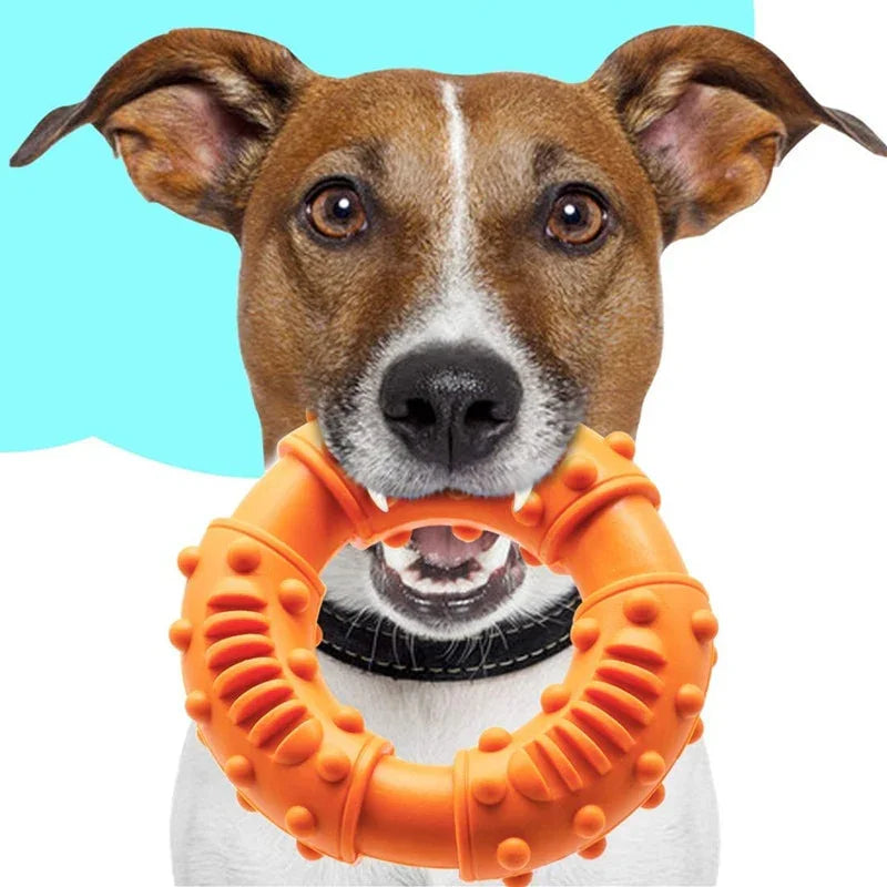 Dog Toys Medium And Large Bite Resistant Training Molar Fidget Toy TPR Teeth Cleaning Pet Accessories