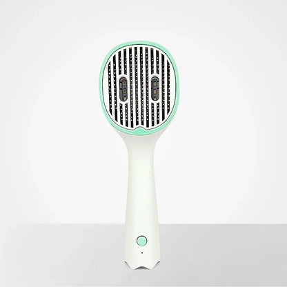 Pet UV Sterilization Comb USB Rechargeable Cat And Dog Comb Automatic Fading To Floating Hair Beauty Needle Comb