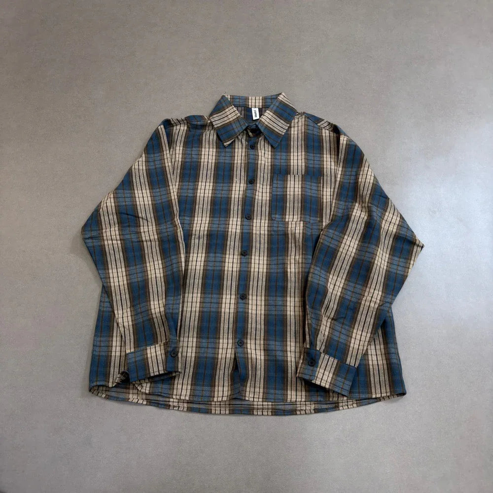 plaid shirt
