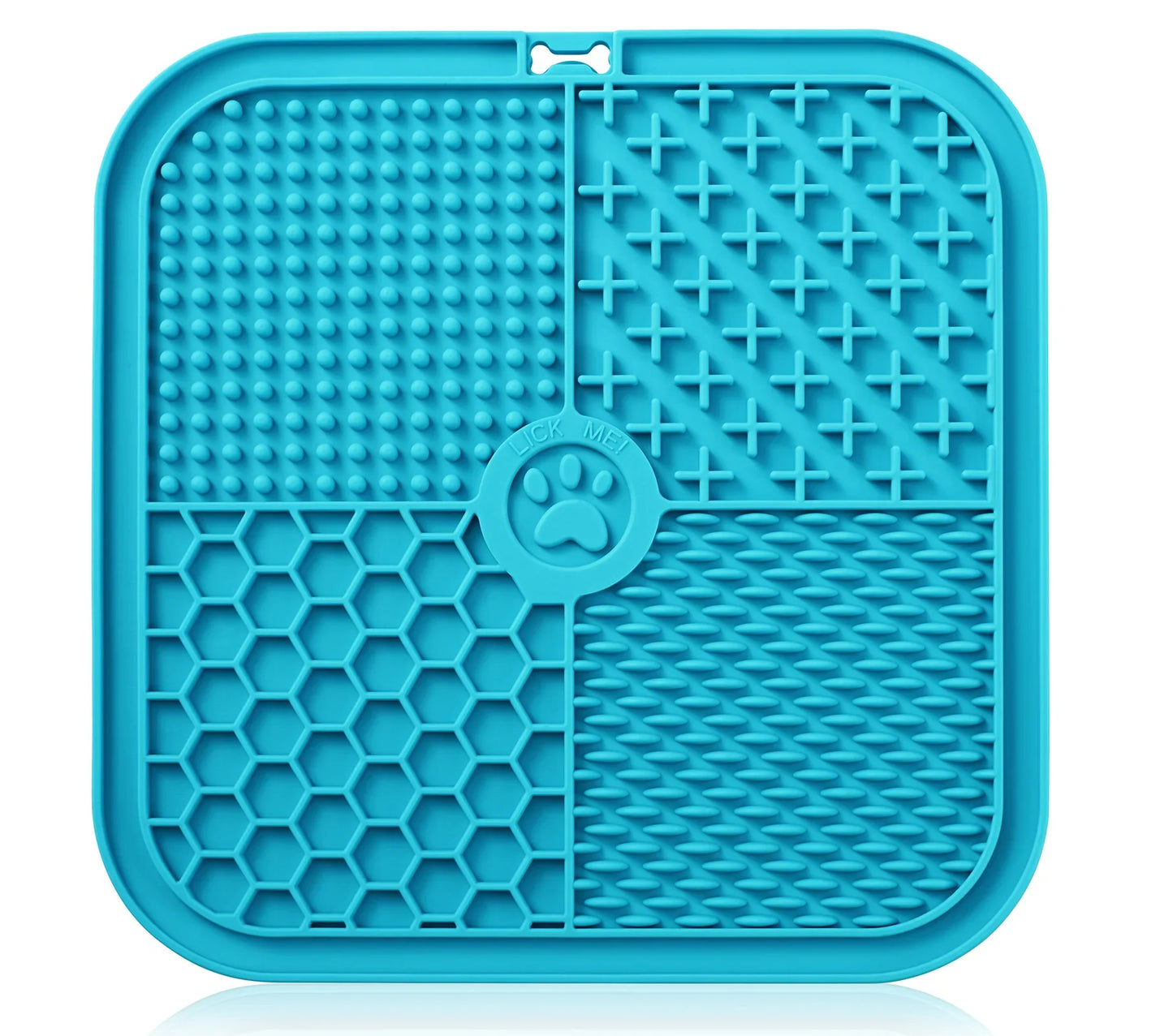 Pet Licking Pad New Pet Food Utensils Dog Slow Food Pad Placemat Sucker Slow Food Pad Dog Licking Pad