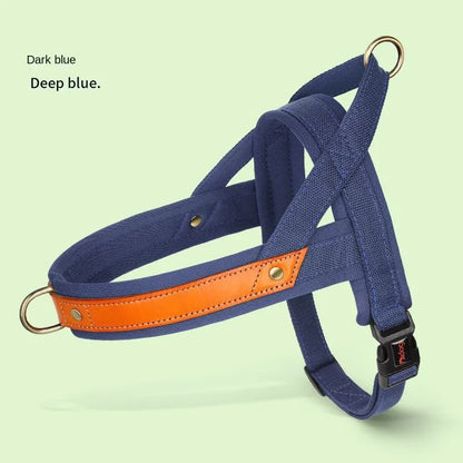 No Pull Dog Harness Soft Padded Dog Harnesses Vest Reflective Pet Training Harnesses Durable For Small Medium Large Dogs Bulldog
