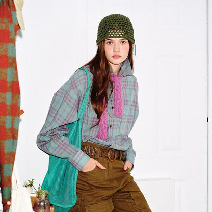 plaid shirt