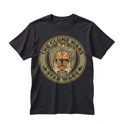 Vintage Victory And Death Retro Sci-Fi Trooper Helmet Ahsoka Galaxy Graphic Apparel Fan Gift Unisex TShirt