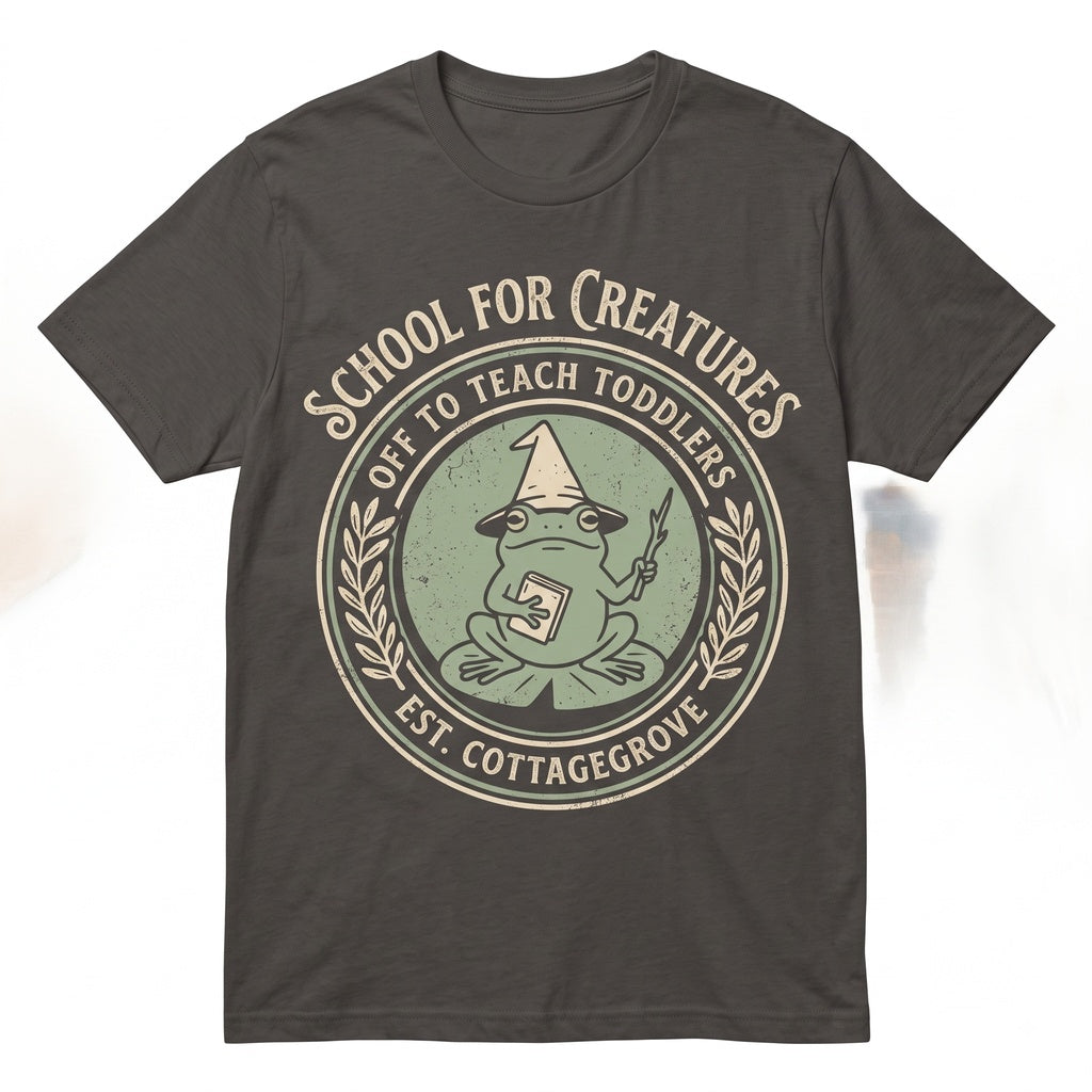 Funny Frog Riding Scooter Preschool Homeschool Teacher Mom Gift Unisex TShirt