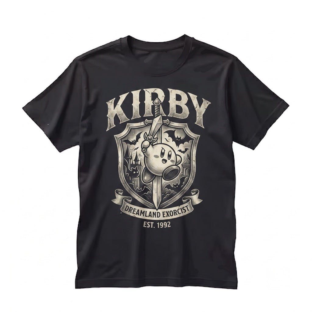 Metal Pink Puffball Vintage Gothic Anime Grunge Spooky Gamer Gift Unisex TShirt
