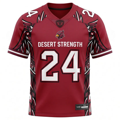 Unisex Stitched Game Day Football Jersey - Breathable Lightweight Athletic Fan Apparel