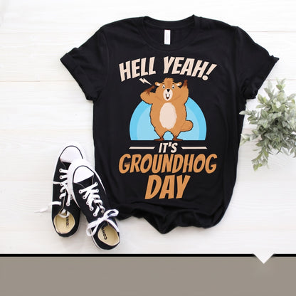 Groundhog Day Respect Cute Woodchucks Lovers Marmots Animal Gift Present Unisex TShirt