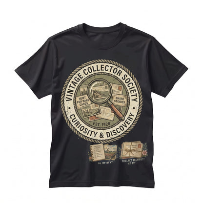 Vintage Postcard Collector Things I Do In My Spare Time Travel Ephemera Scrapbooker Pen Pal Lover Unisex TShirt