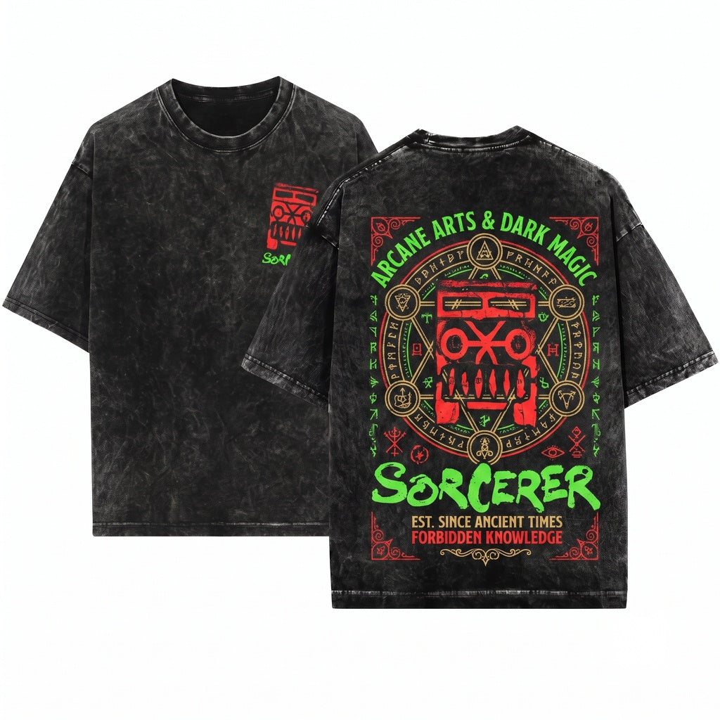 Sorcerer Heavy Truck Retro Cinema Vintage Vehicle Film Poster Graphic Print Apparel Unisex Wash T-Shirt