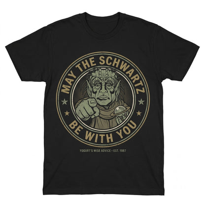 May The Schwartz Be With You Funny Sci-Fi Parody Graphic Cotton Short Sleeve Unisex TShirt