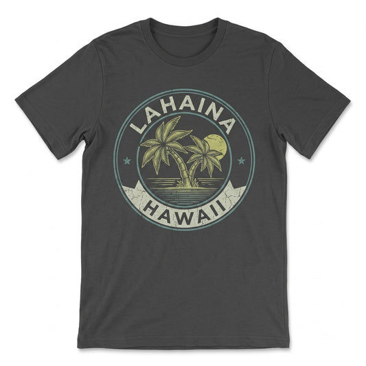 Vintage Maui Lahaina Hawaii Beach Vacation Souvenir Apparel Unisex TShirt