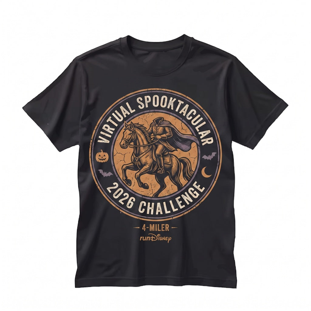 Headless Horseman Virtual Halloween Dig Dash Eternal Waltz Spooktacular Challenge Running Matching Unisex TShirt