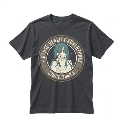 Japanese Anime Manga Girl Graphic Cosplay Waifu Top Apparel Clothes Unisex TShirt