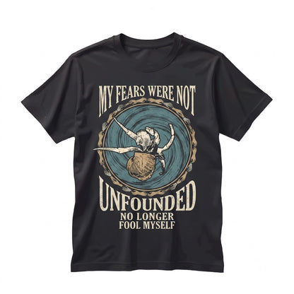 My Fears Were Not Unfounded Vintage Japanese Crab Retro Graphic Art Unisex TShirt
