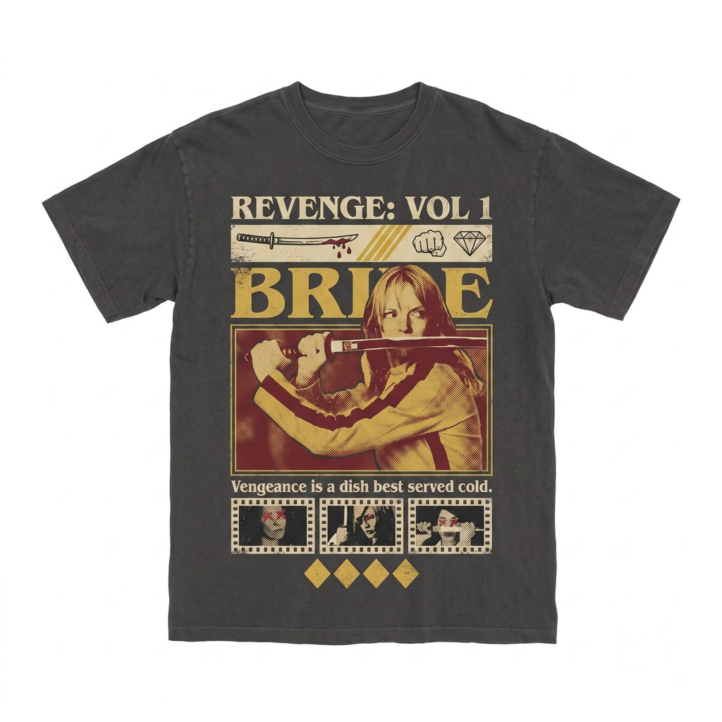 Vintage Japanese Martial Arts Cinema Graphic Retro Action Film Top, Unisex TShirt