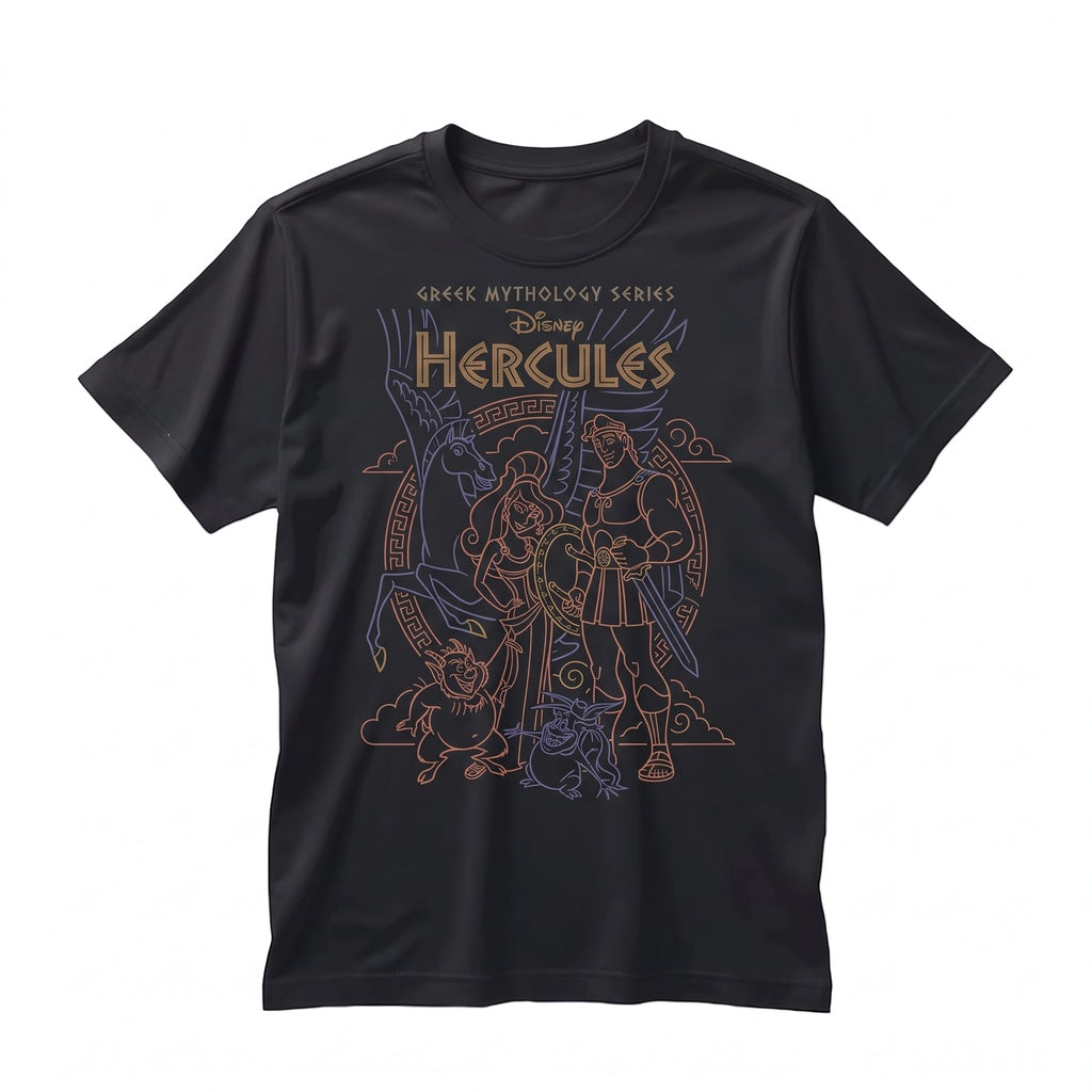 Vintage 1997 Megara Greek Hero MythologyVintage 1997 Greek Hero Megara Mythological World Tour Graphic Apparel 90s Top Unisex