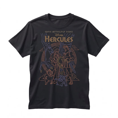 Vintage 1997 Megara Greek Hero MythologyVintage 1997 Greek Hero Megara Mythological World Tour Graphic Apparel 90s Top Unisex