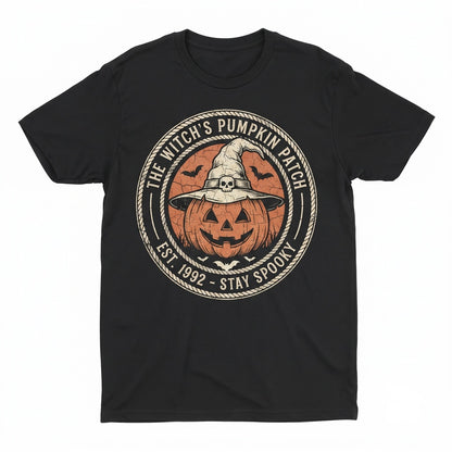 Vintage Black Cat Stay Spooky Pumpkin Lover Gift Unisex TShirt