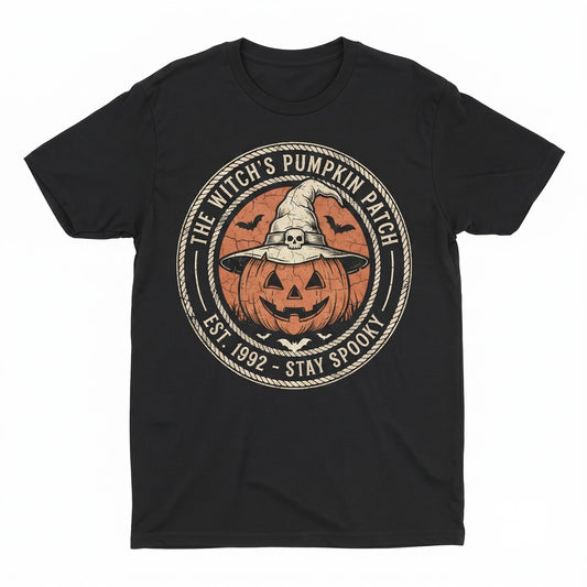 Vintage Black Cat Stay Spooky Pumpkin Lover Gift Unisex TShirt