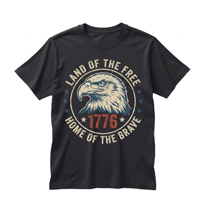 God Bless America 1776 USA 250th Anniversary 4th of July Patriotic Christian Land Free Home Brave Unisex TShirt