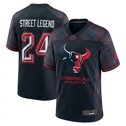 Unisex Football Fan Game Day Jersey Lightweight Breathable Athletic Mesh Sportswear