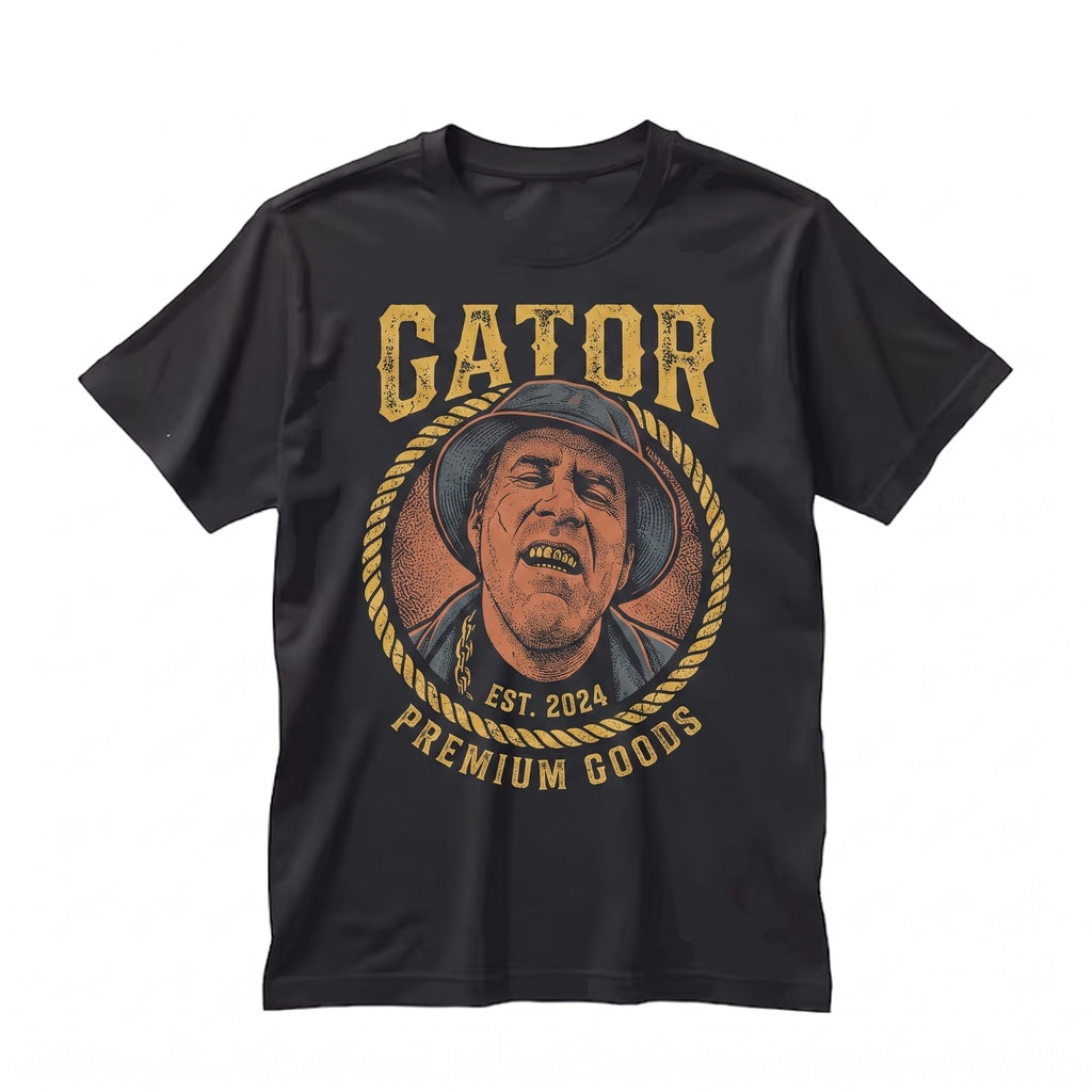 Gator Pimp Funny Comedy Movie Graphic Novelty Vintage Casual Cotton Apparel Unisex TShirt