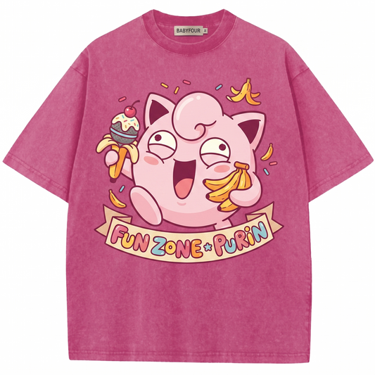 Retro Pink Puff Singer Anime Unisex T-shirt, Vintage 90s Fairy Creature Graphic Tee