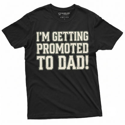 Promoted To Daddy Gender Reveal Announcement Party Gift For New Father Unisex TShirt