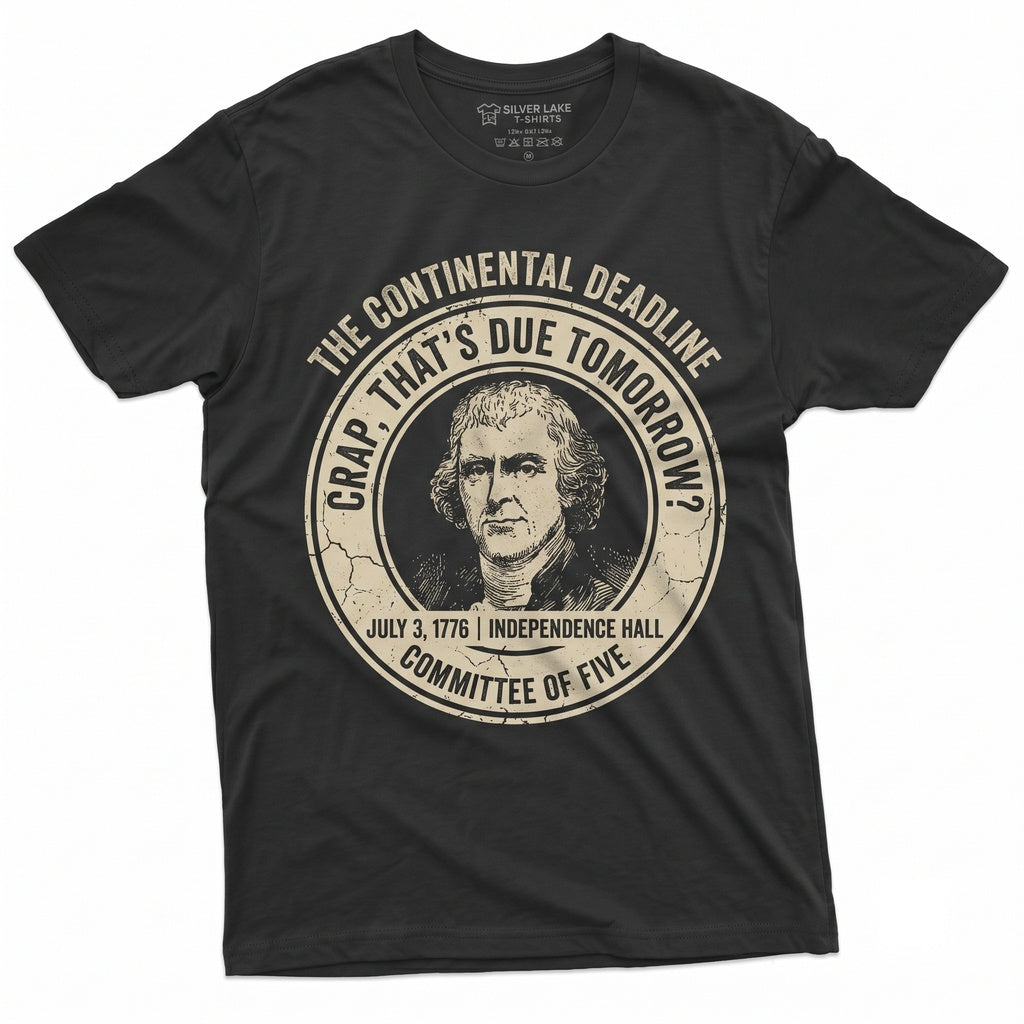 Thomas Jefferson 1776 USA History Patriotic 4th Of July Independence Day Teacher Student Gifts Unisex TShirt