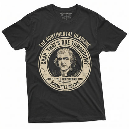 Thomas Jefferson 1776 USA History Patriotic 4th Of July Independence Day Teacher Student Gifts Unisex TShirt