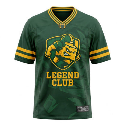 Unisex Stitched Breathable Football Fan Jersey - Lightweight Game Day Athletic Apparel