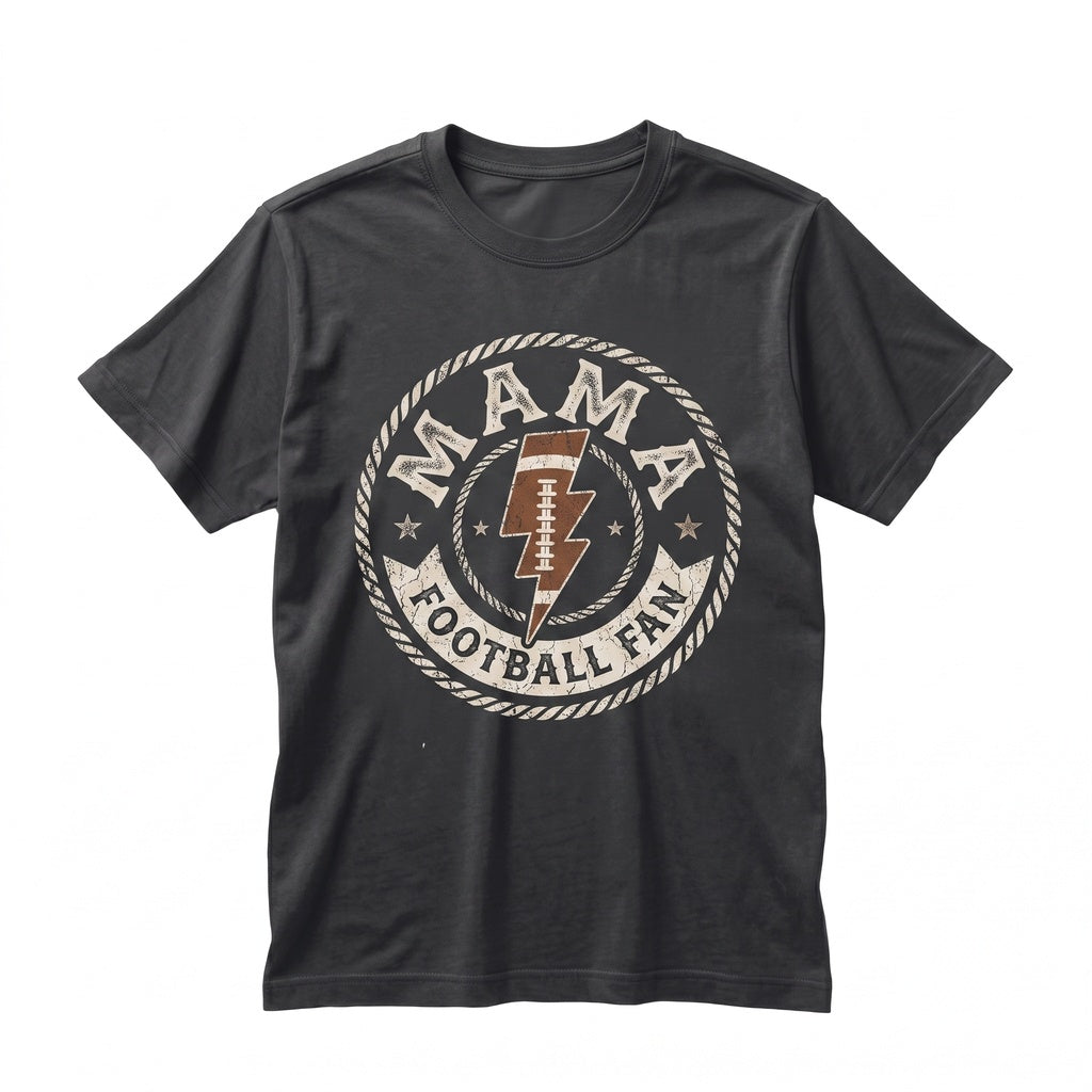 Football Mama Game Day Sports Mom Fan Family Tailgate Season Gift Unisex TShirt