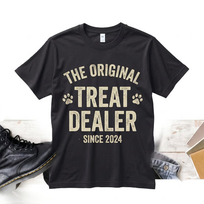 Personalized Treat Dealer Funny Dog Mom Pet Dad Gift Pup Lover Owner Unisex TShirt