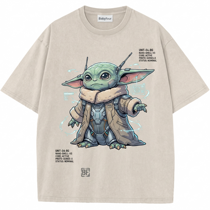 Vintage Wise Alien Master Shirt, Retro Space Sci-Fi Movie Graphic Tee, Galactic Guru Unisex T-Shirt