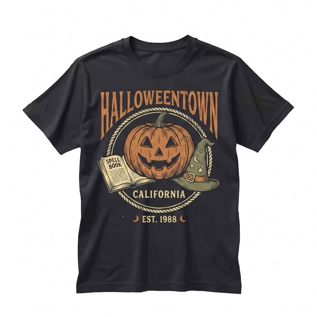 Vintage Halloweentown Retro Spooky Season Sweatshirt 90s Graphic Apparel Unisex TShirt