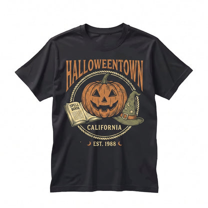 Vintage Halloweentown Retro Spooky Season Sweatshirt 90s Graphic Apparel Unisex TShirt