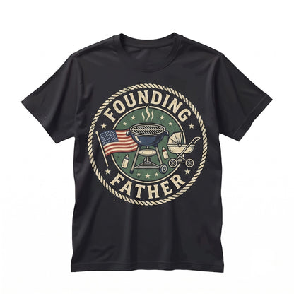 All American on the Way Pregnancy Announcement 4th of July Couple Matching Expecting Parents Patriotic Independence Day Unisex