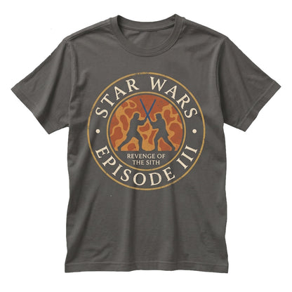 Vintage Revenge of the Sith Anakin Obi Wan Kenobi Graphic Retro Sci Fi Movie Sweatshirt Hoodie Unisex TShirt