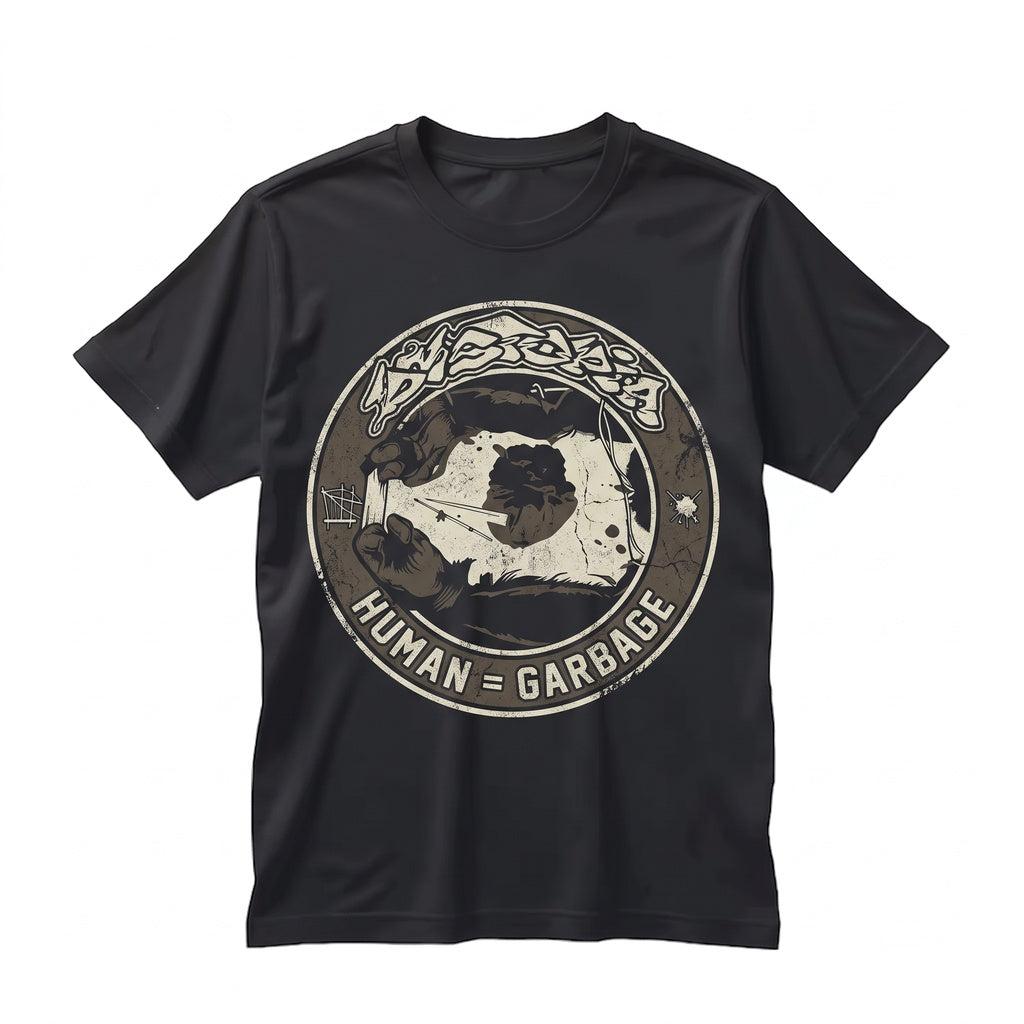 Dystopia Graphic Dark Fantasy Sci-Fi Apocalyptic Retro Cyberpunk Unisex TShirt