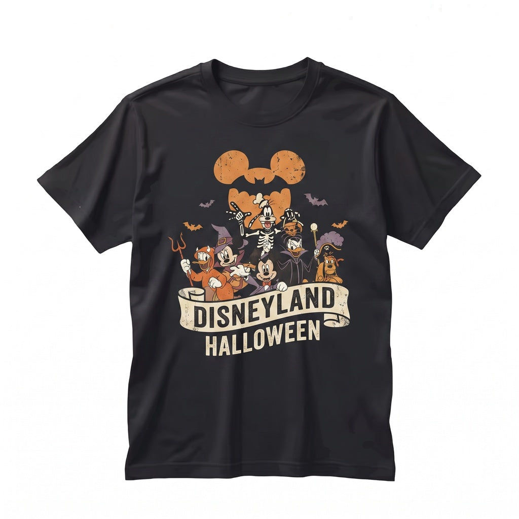 Spooky Season Halloween Theme Park Family Vacation Cute Magical Friends Fall Holiday Gift Unisex TShirt
