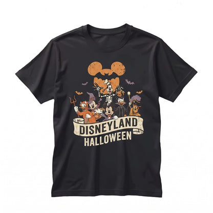 Spooky Season Halloween Theme Park Family Vacation Cute Magical Friends Fall Holiday Gift Unisex TShirt