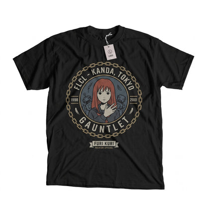 Haruko Haruhara Vintage Fooly Cooly Graphic Retro Anime Cotton Unisex TShirt