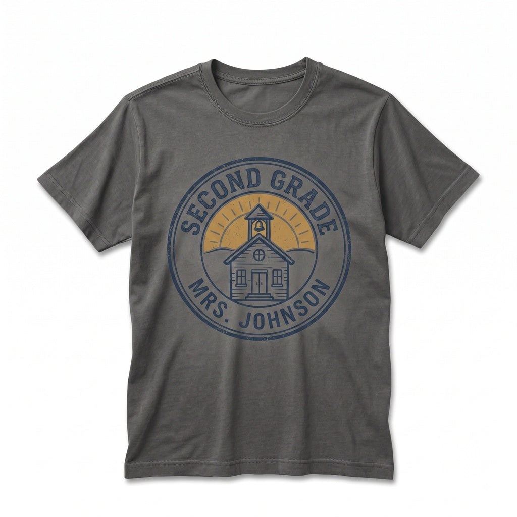 Second Grade Teacher Back To School Elementary Educator Classroom Gift Apparel Unisex TShirt