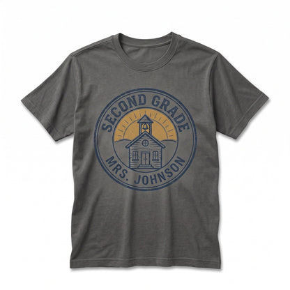 Second Grade Teacher Back To School Elementary Educator Classroom Gift Apparel Unisex TShirt