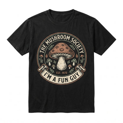 Funny Im A Funguy Mushroom Mycologist Forager Nature Lover Gift Unisex TShirt