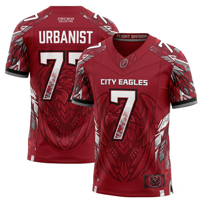 Unisex Breathable Stitched Football Fan Jersey - Lightweight Game Day Athletic Apparel